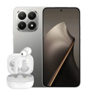 گوشی موبایل شیائومی 15T - خاکستری - به همراه هندزفری QCY T13x