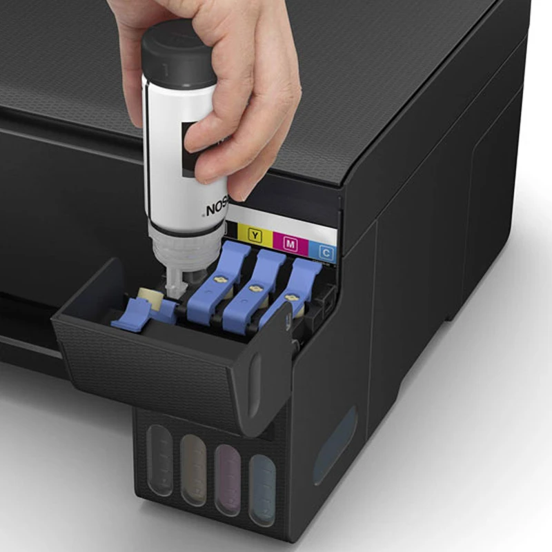 پرینتر اپسون رنگی سه کاره جوهر افشان مدل Eco Tank L3250