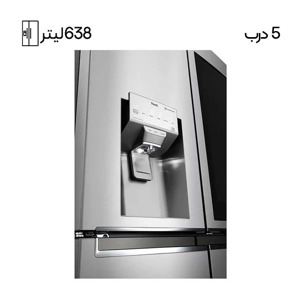 یخچال فریزر ساید بای ساید گالری ال جی مدل GM-X945NS9F