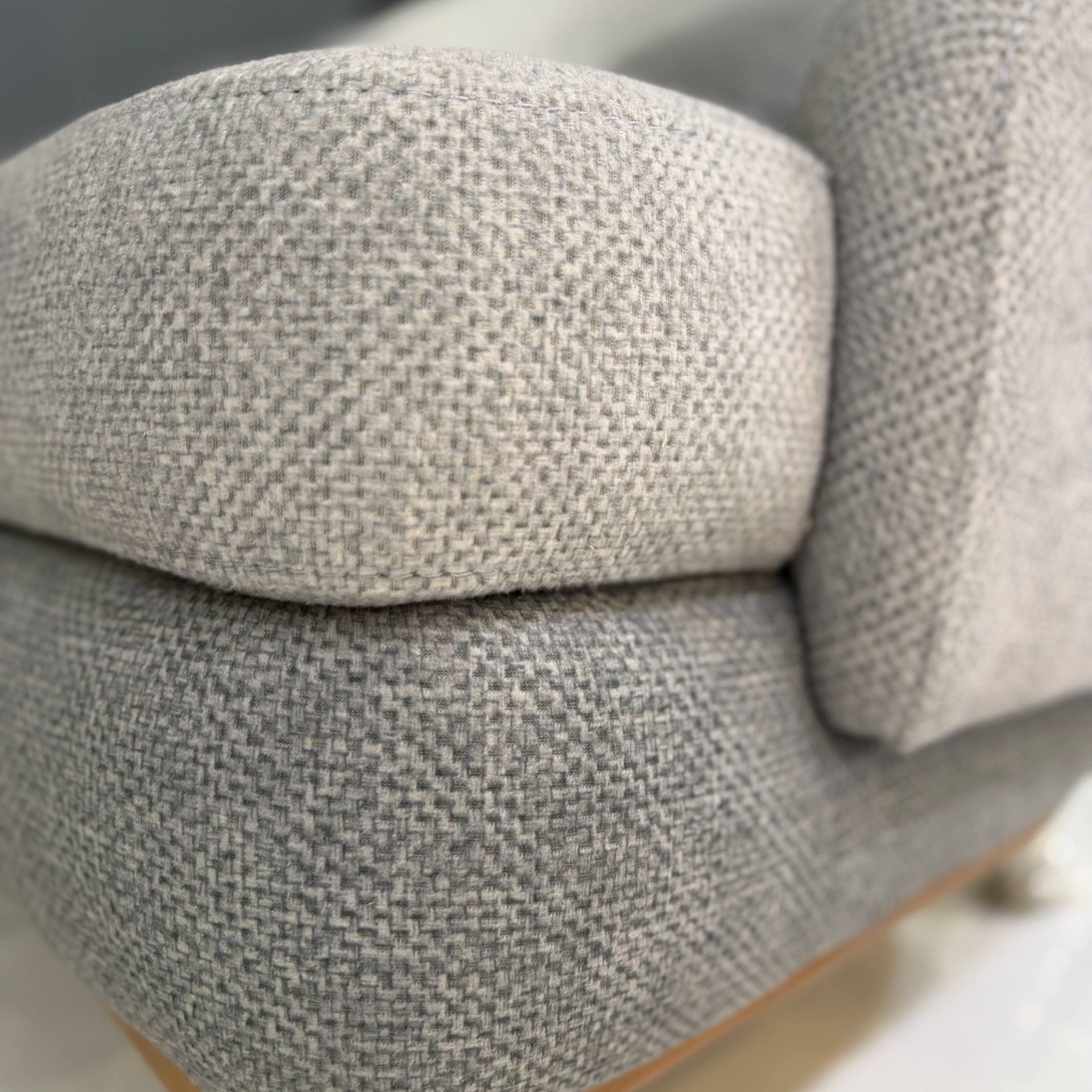 مبل ۸ نفره تخت شو کاریبو طوسی برند کرال سافت چوب راش