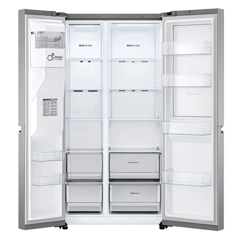 یخچال فریزر ساید بای ساید ال جی مدل GC-J257SMSV