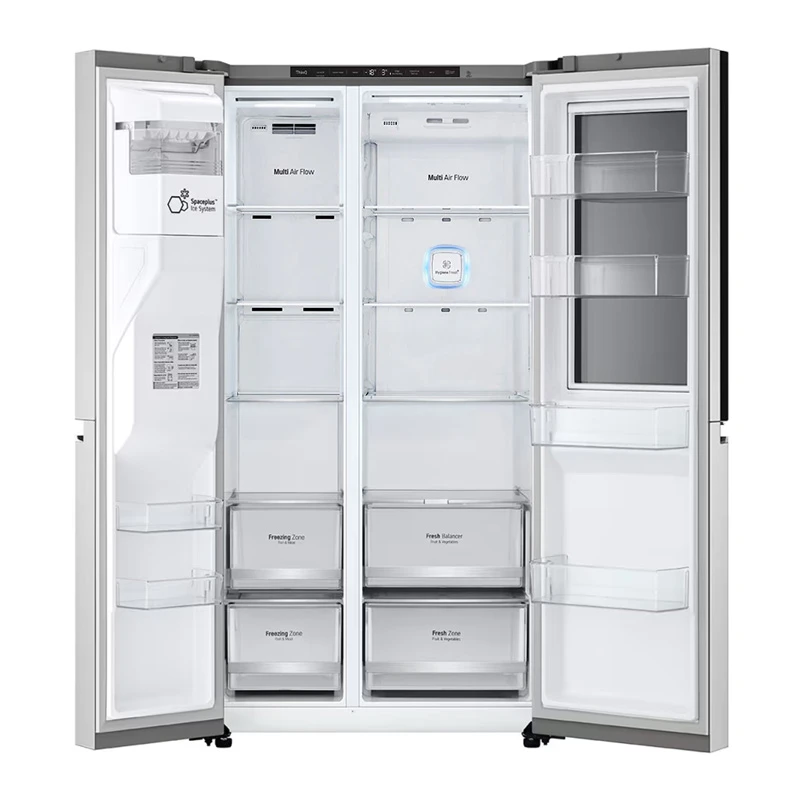 یخچال فریزر ساید بای ساید گالری ال جی مدل GR-X348CSFS یخساز اتوماتیک آبریز اتوماتیک