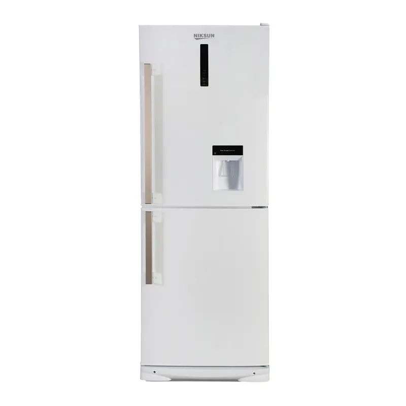 یخچال فریزر کمبی فریزر پایین نیکسان مدل NC7011DN-w-s-l آبریزدار