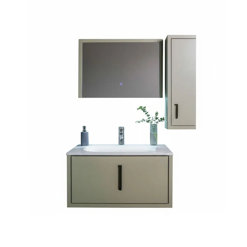 فول ست کابینت روشویی ایواریا مدل A_80_3