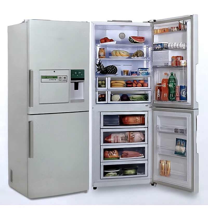 یخچال فریزر کمبی فریزر پایین تکنوسان مدل AKRF-NF337