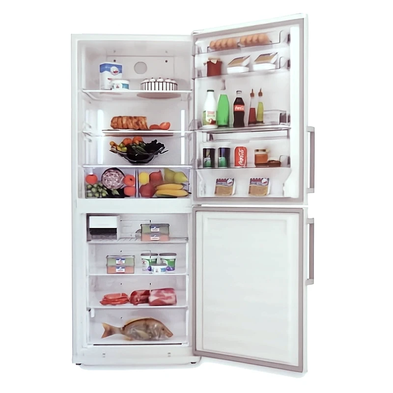 یخچال فریزر کمبی فریزر پایین تکنوسان مدل AKRF-NF328