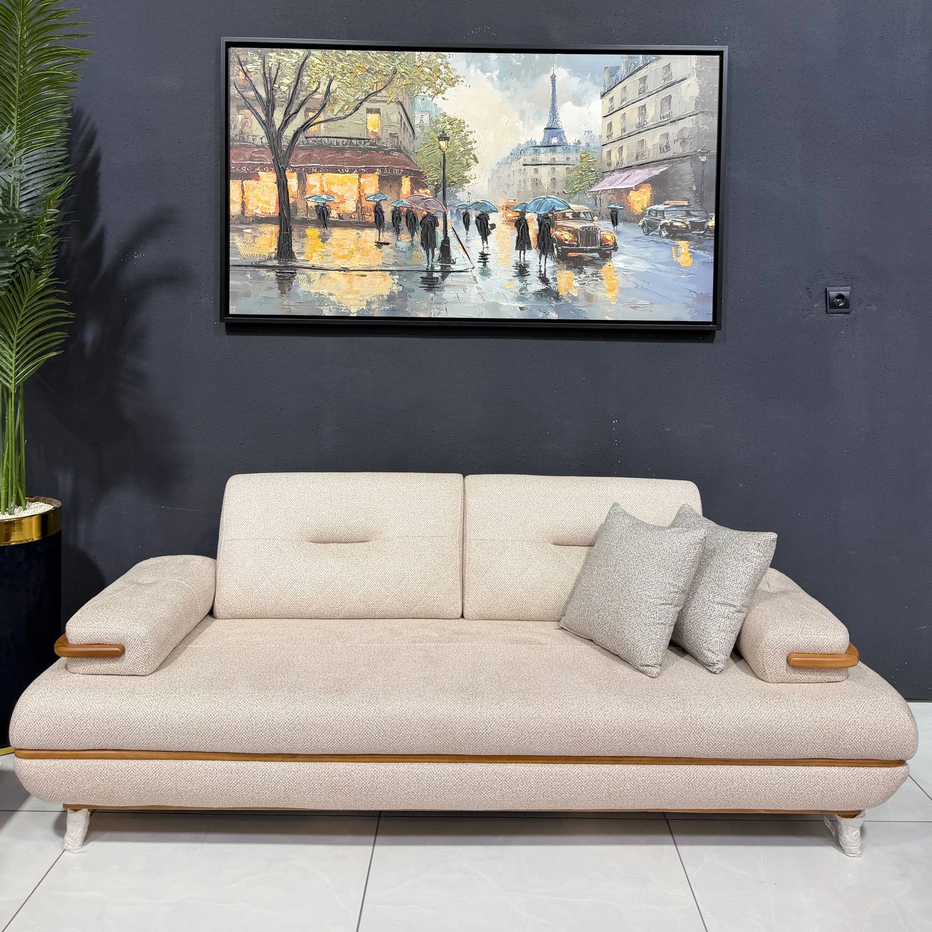 مبل ۸ نفره تخت شو اپرا برند کرال سافت چوب راش