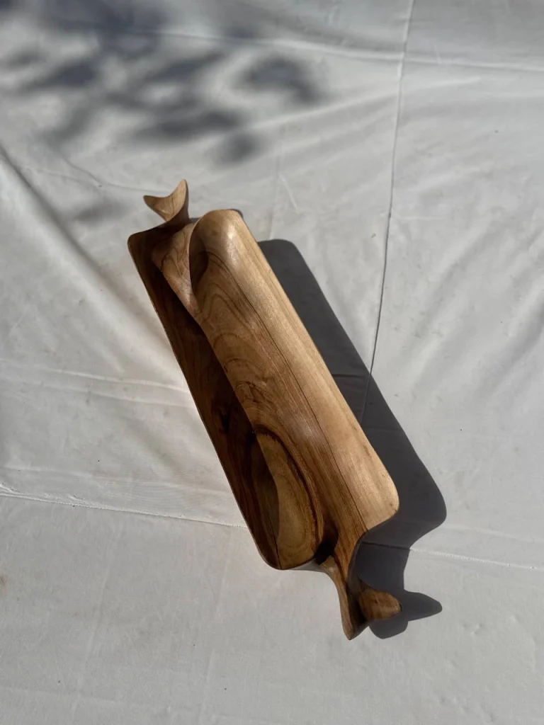 اردو خوری یک خانه دست ساز کیو وود کد 3002 چوب گردو طبیعی