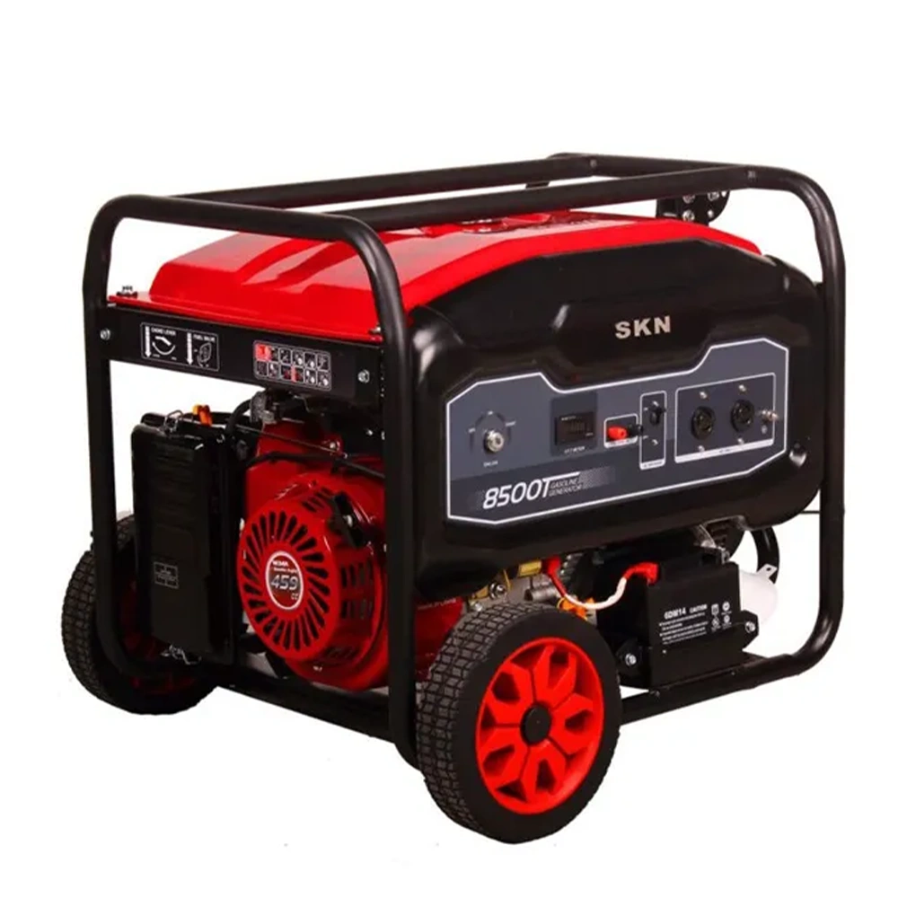 موتور برق بنزینی اس کی ان SKN 8500E–BW ظرفیت 7.5 کیلووات استارتی