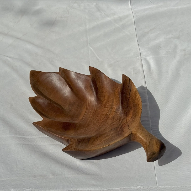 میوه خوری چوبی دست ساز کیو وود کد 3007 چوب نارون طبیعی