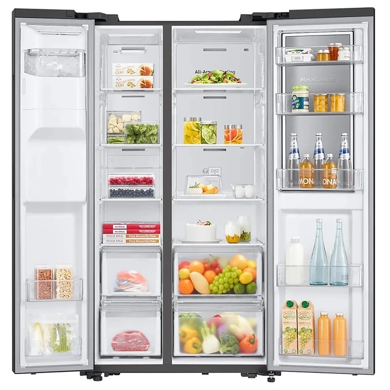 یخچال فریزر ساید بای ساید سامسونگ مدل RH65DG54R3S9