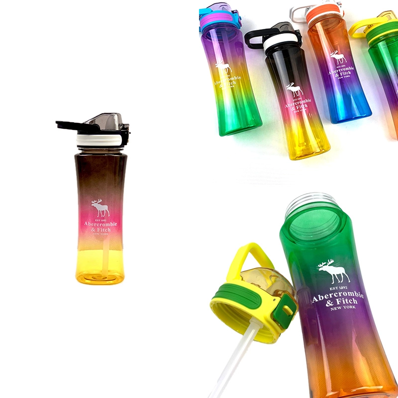 قمقمه ورزشی ابرکرومبی شفاف 800 میلی لیتر کد T7786