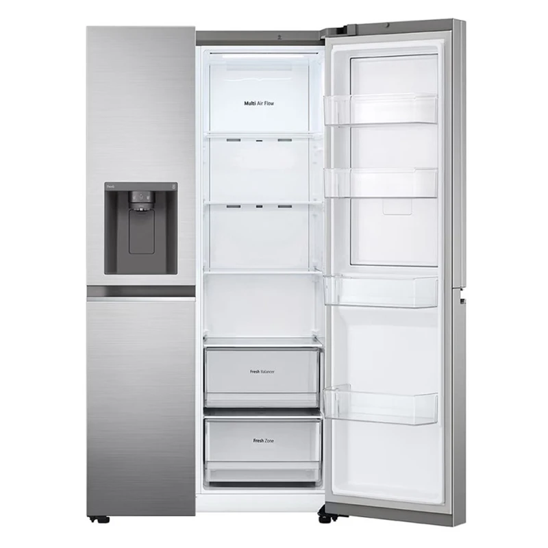 یخچال فریزر ساید بای ساید ال جی مدل GC-J257SMSV