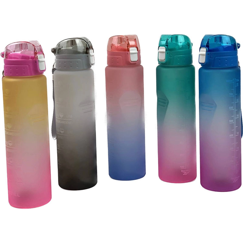 قمقمه ورزشی ریباک نی دار مات 800 میلی لیتر