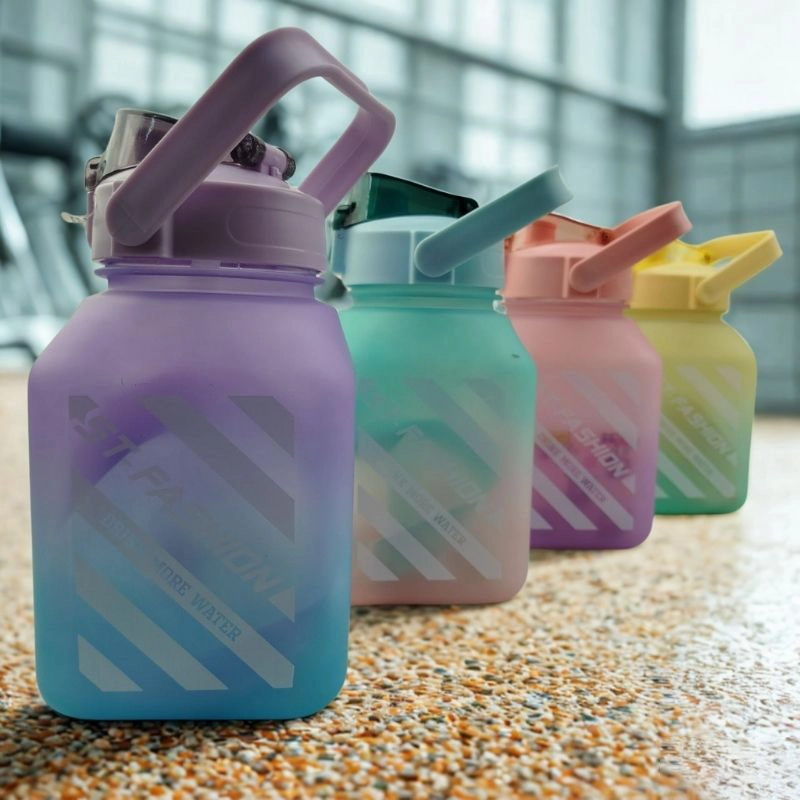 قمقمه ورزشی 1.5L جاگ واتر چهار ضلعی ST Fashion