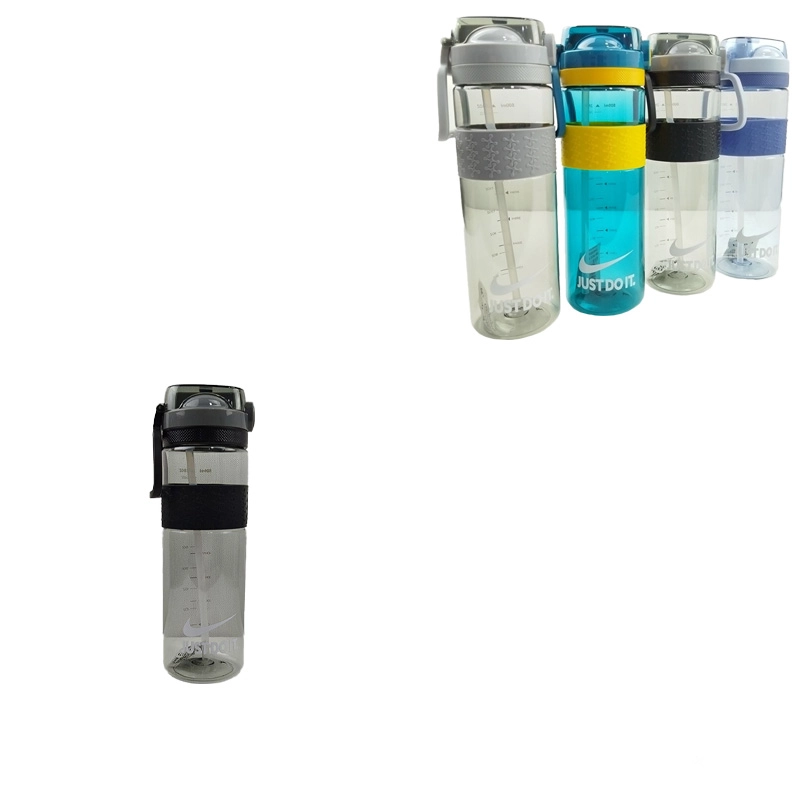 قمقمه نایک شفاف 800 میلی لیتر Battell4