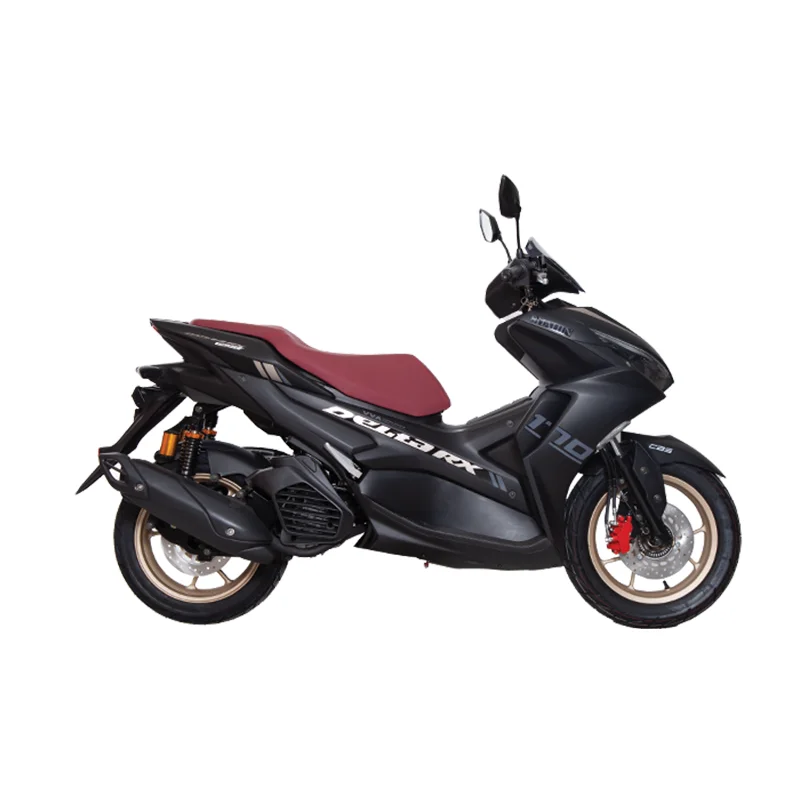 موتورسیکلت دلتا 170 طرح آیروکس ترمز دیسکی ABS کیلس دزدگیر دار Black