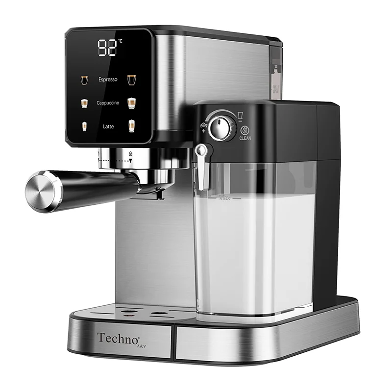 اسپرسوساز تکنو TE-822 مخزن شیر استیل