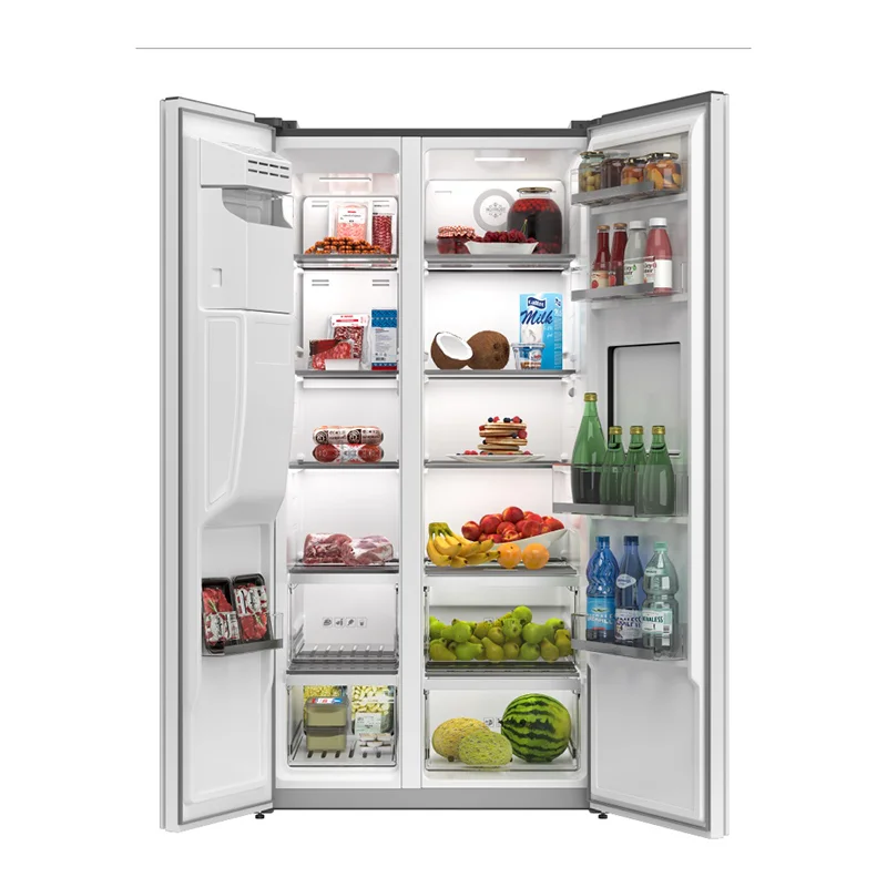 یخچال فریزر ساید بای ساید جی پلاس Lambert لمبرت مدل GSS-R7926S Silver