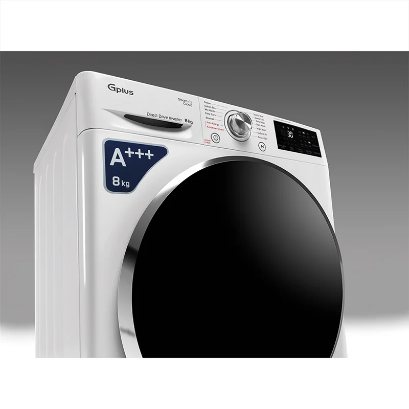 ماشین لباسشویی 8 کیلویی جی پلاس مدل GWM-R88.KTL White