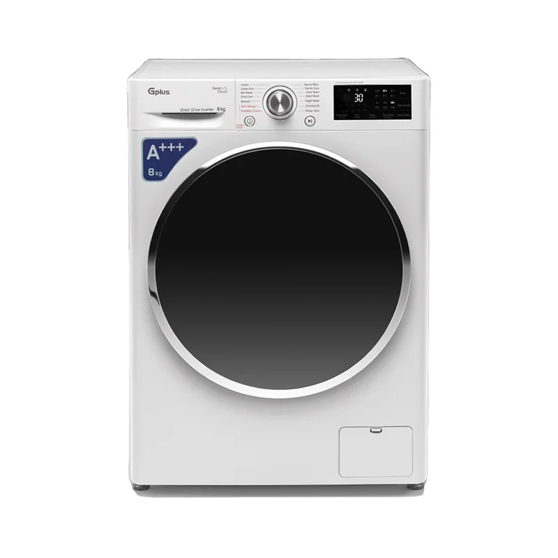 ماشین لباسشویی 8 کیلویی جی پلاس مدل GWM-R88.KTL