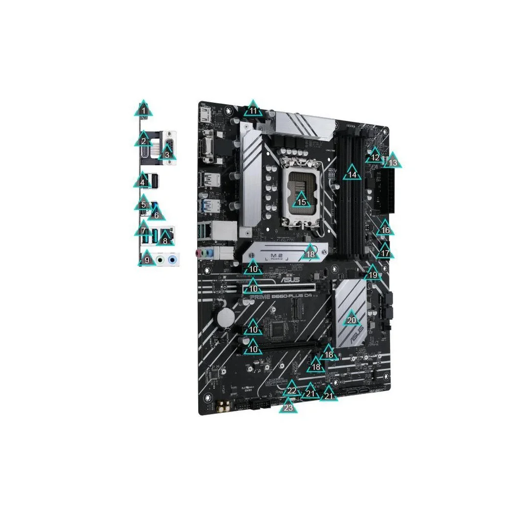 مادربرد ایسوس مدل PRIME B660-PLUS D4