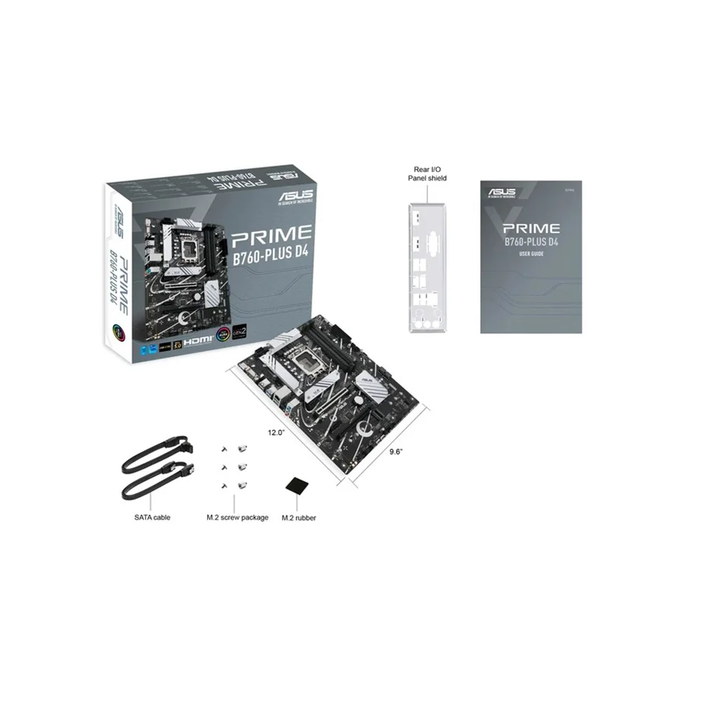 مادربرد ایسوس مدل PRIME B760-PLUS D4