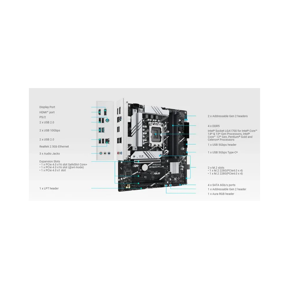 مادربرد ایسوس مدل PRIME B760M PLUS