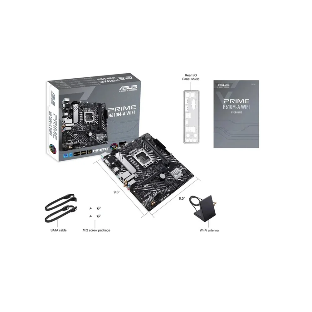 مادربرد ایسوس مدل PRIME H610M-A WIFI