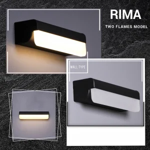 چراغ دیواری ریما - 2 شعله