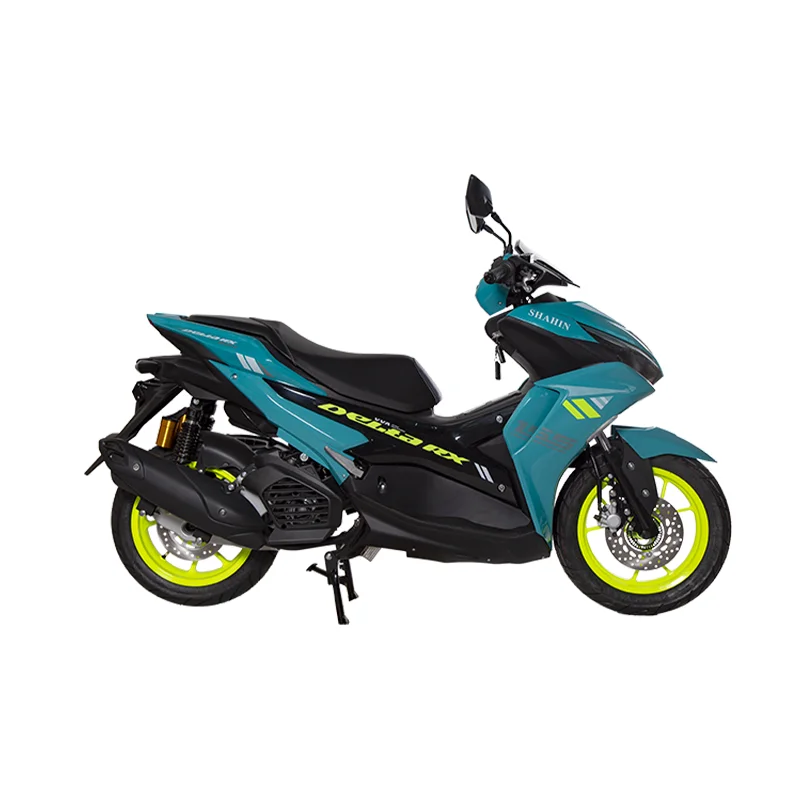 موتورسیکلت دلتا 155 طرح آیروکس (TX) ترمز دیسکی ABS آب خنک idling کیلس دزدگیر دار Teal