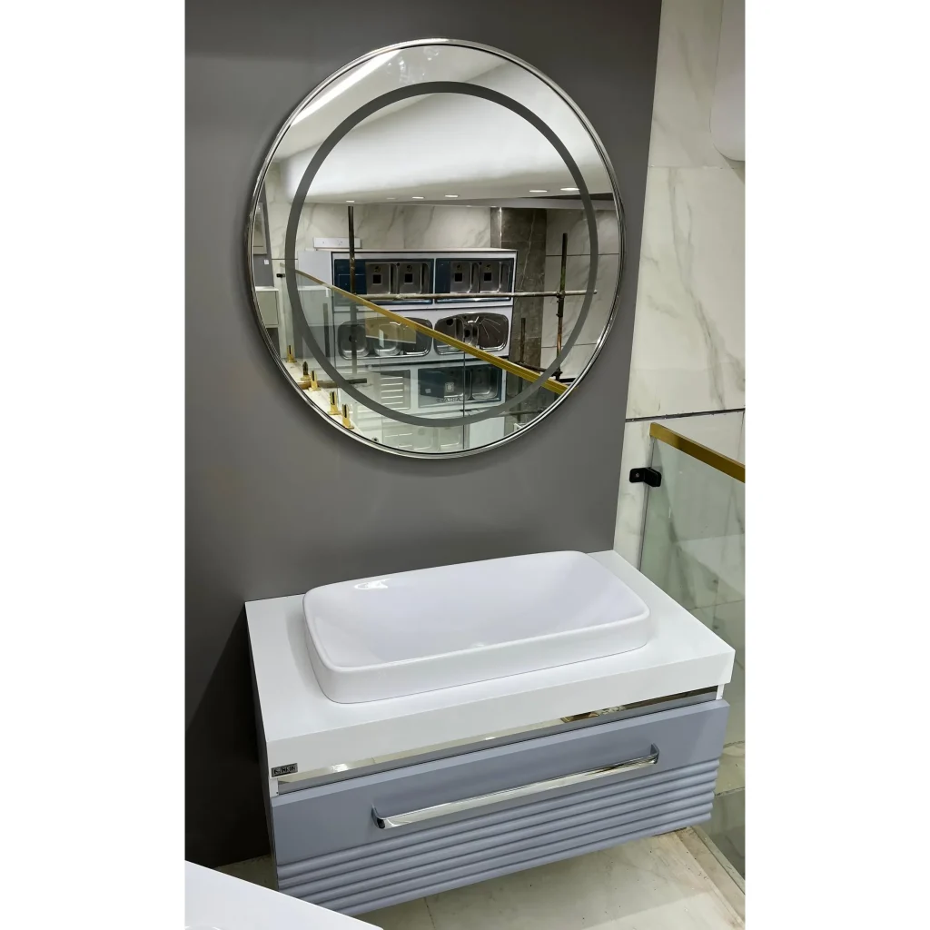 روشویی کابینتی ایواریا مدل L-103 - سری لاکچری