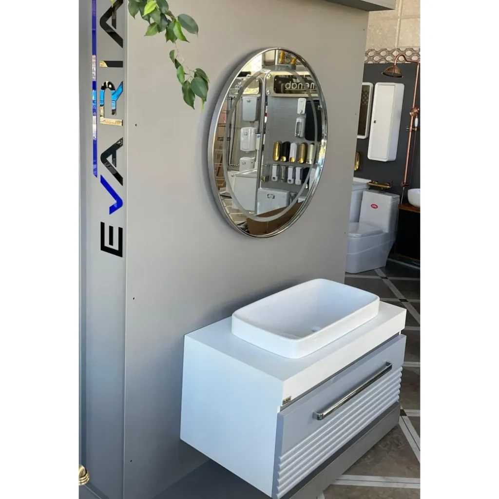 روشویی کابینتی ایواریا مدل L-103 - سری لاکچری