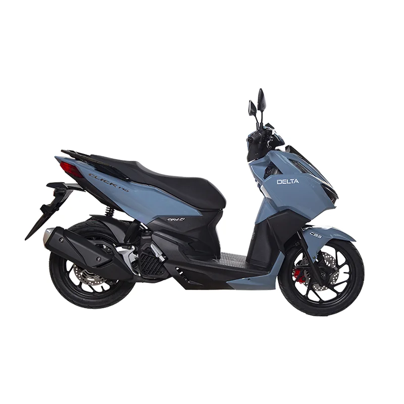 موتورسیکلت دلتا کلیک 150 نیو فیس ترمز دیسکی ABS آب خنک idling کیلس دزدگیر دار Maserati Blue