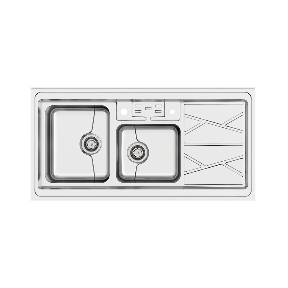 سینک ظرفشویی روکار میکس پلاس مدل 9041-P45