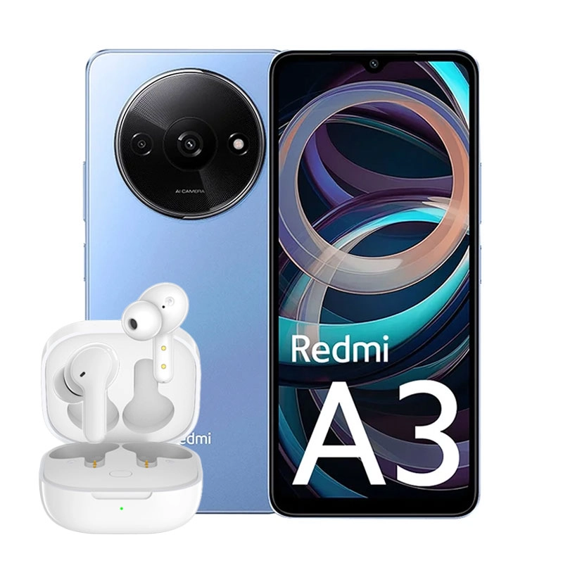 گوشی موبایل شیائومی Redmi A3 - به همراه هندزفری QCY T13x
