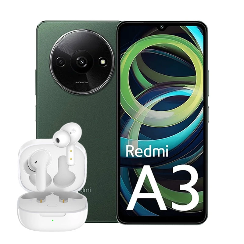 گوشی موبایل شیائومی Redmi A3 - به همراه هندزفری QCY T13x