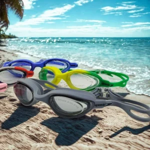 عینک شنا سیلیکونی کد 1701