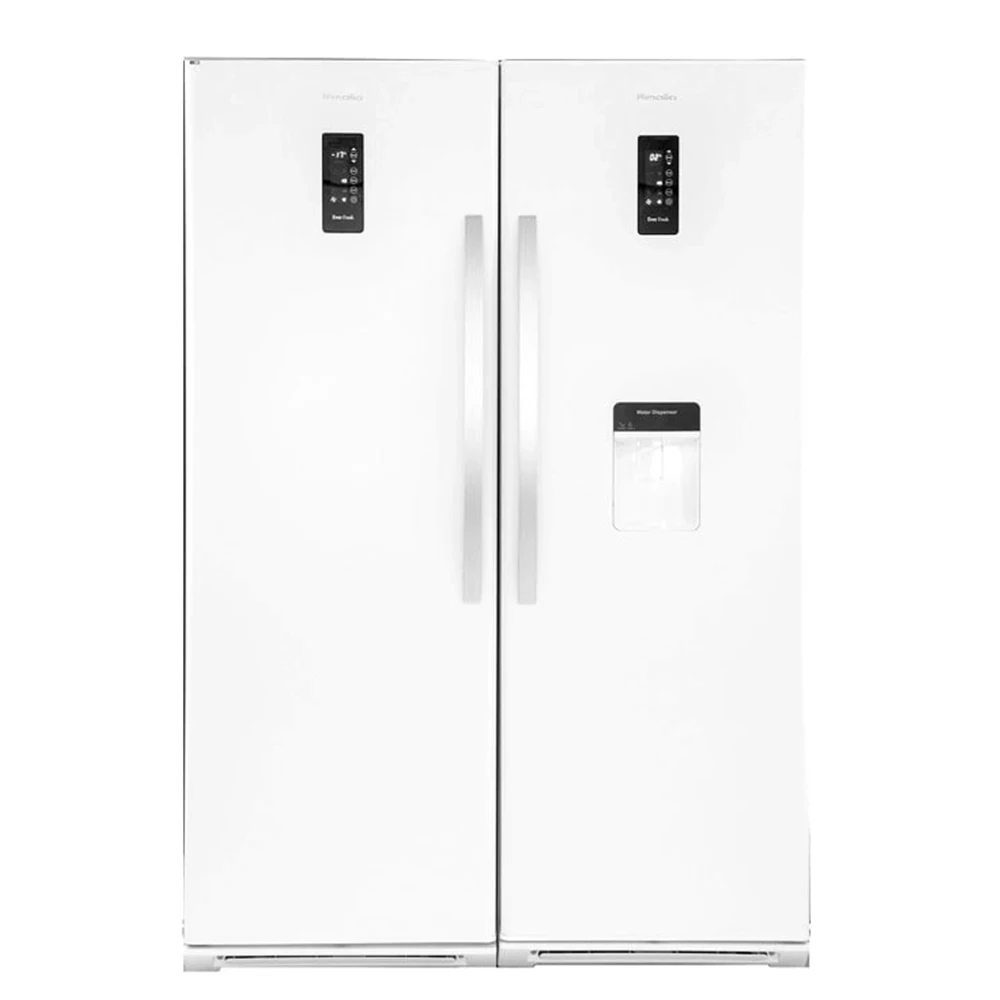 یخچال فریزر دوقلو هیمالیا 60MW Ice Pool سفید یخساز اتوماتیک آبریز دار