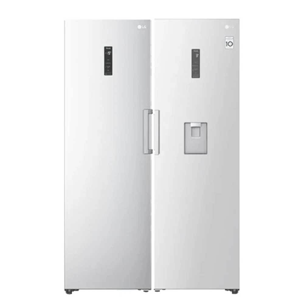 یخچال فریزر دوقلو ال جی مدل GC-F411EQDM GC-B414EQFM یخساز دستی آبریز دار