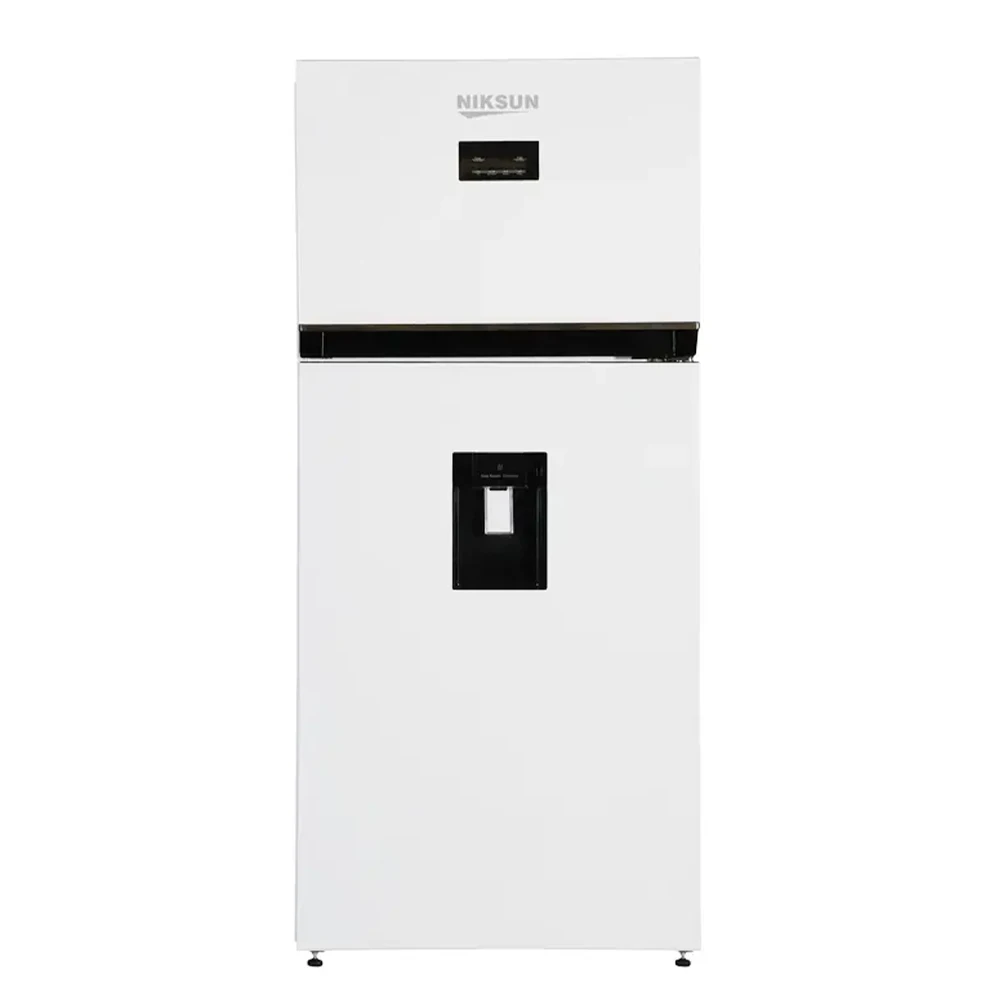 یخچال فریزر نیکسان مدل NT8460DN/W-I یخساز اتوماتیک داخلی آبریزدار