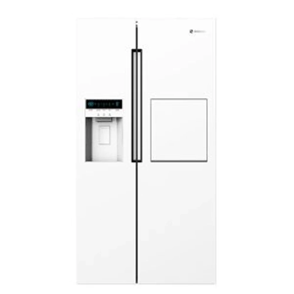 یخچال فریزر ساید بای ساید اسنوا سری هارمونی مدل S1Di-S110-W/S (نوژا) یخساز اتوماتیک بیرونی آبریز اتوماتیک هوم بار