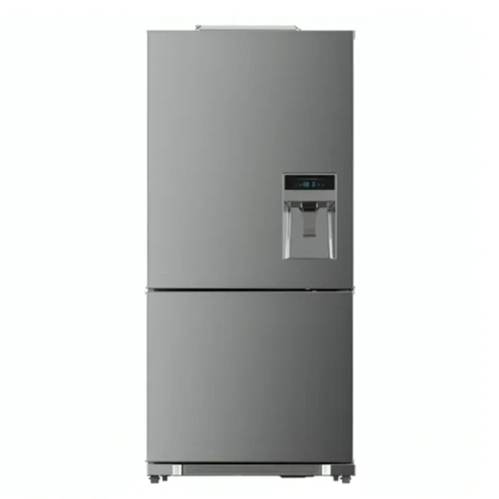 یخچال فریزر کمبی فریزر پایین اسنوا مدل SBDi-L300 عرض 81 یخساز دستی آبریز دار