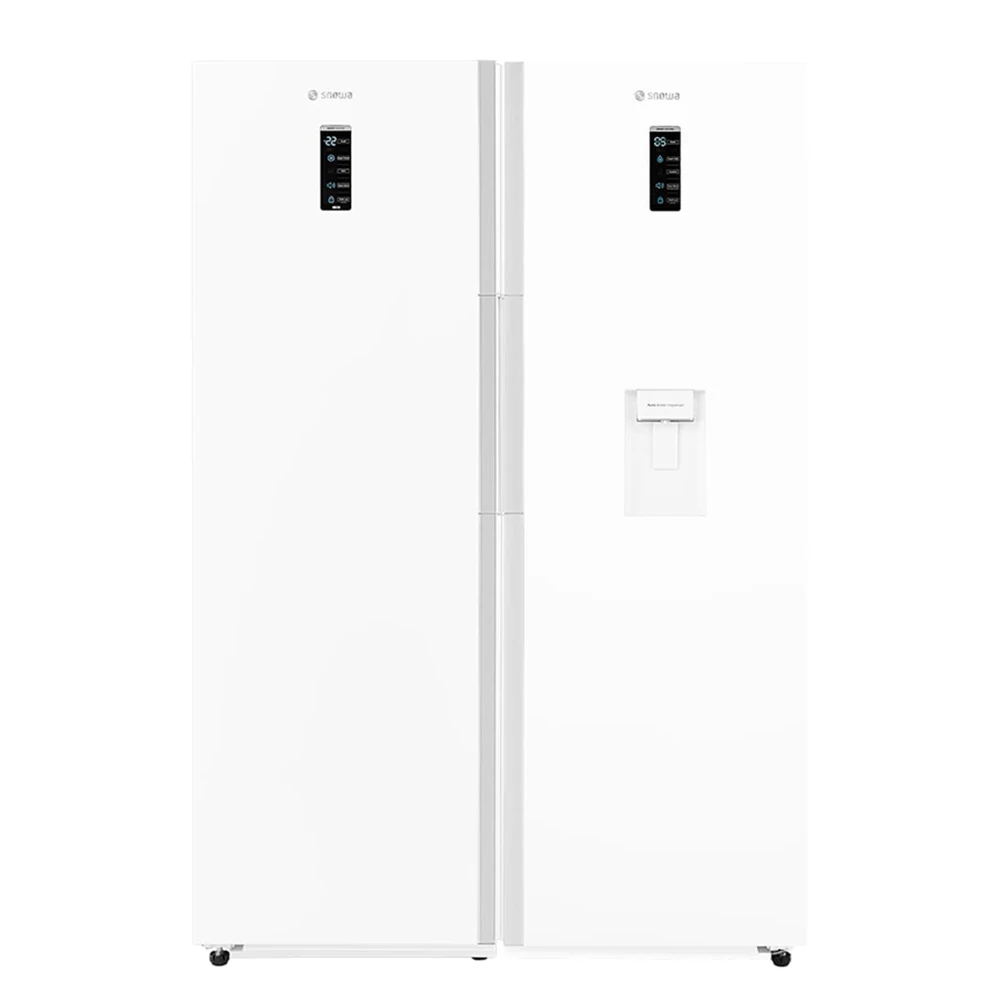 یخچال فریزر دوقلو اسنوا مدل SN5-1019sW سفید اکلیلی آبریز اتوماتیک