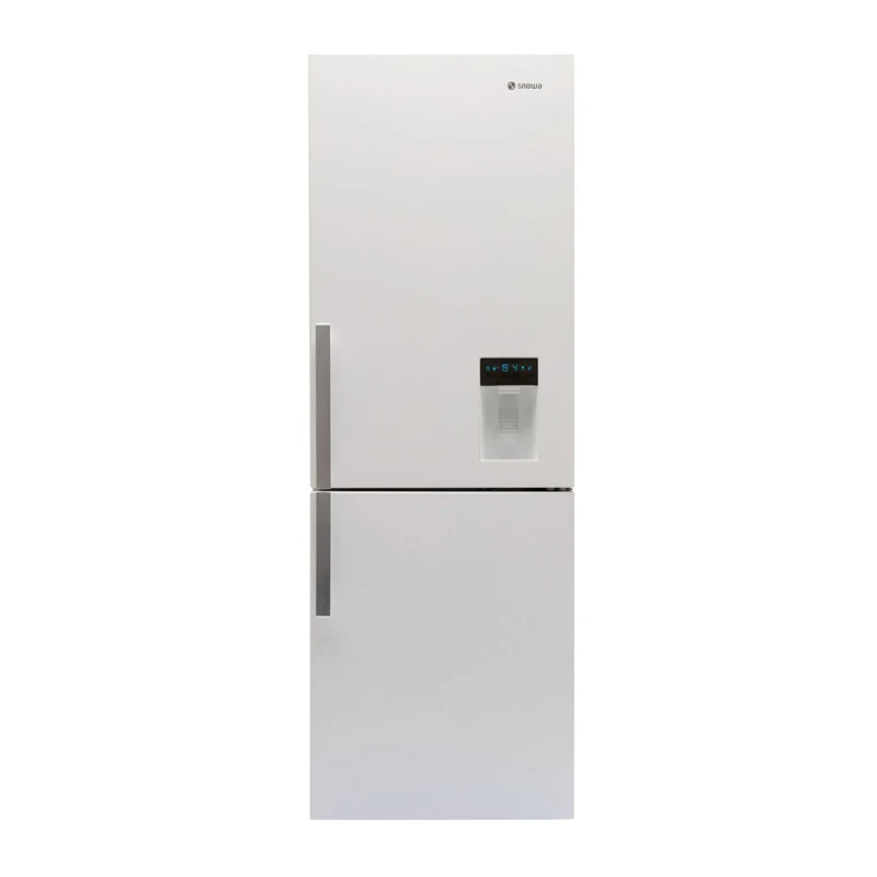 یخچال فریزر کمبی فریزر پایین اسنوا سری افرا مدل SBDi-S100 یخساز دستی آبریز دار