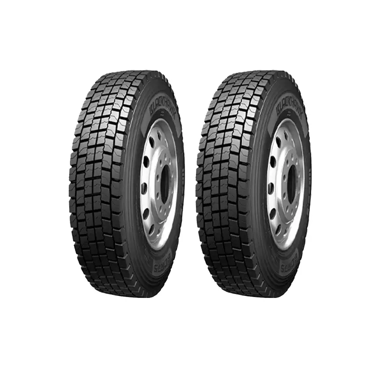 لاستیک خودرو کامیون برند بلک هاک سایز 315/80/22.5 گل عقب دوحلقه