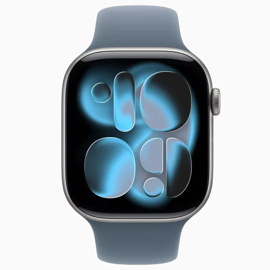 ساعت هوشمند اپل مدل Series 11 Aluminum Case با بند سیلیکونی Grey