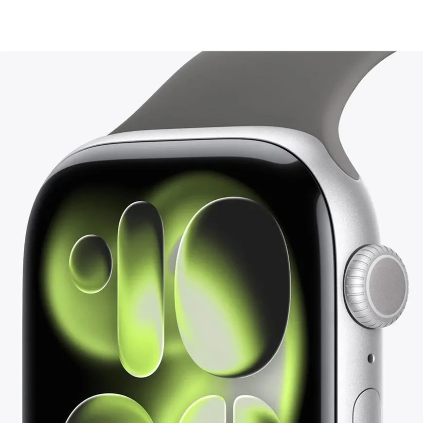 ساعت هوشمند اپل مدل Series 11 Aluminum Case با بند سیلیکونی Silver