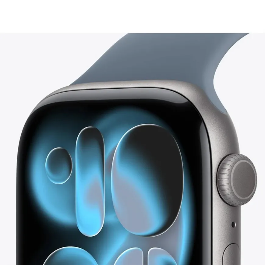 ساعت هوشمند اپل مدل Series 11 Aluminum Case با بند سیلیکونی Grey