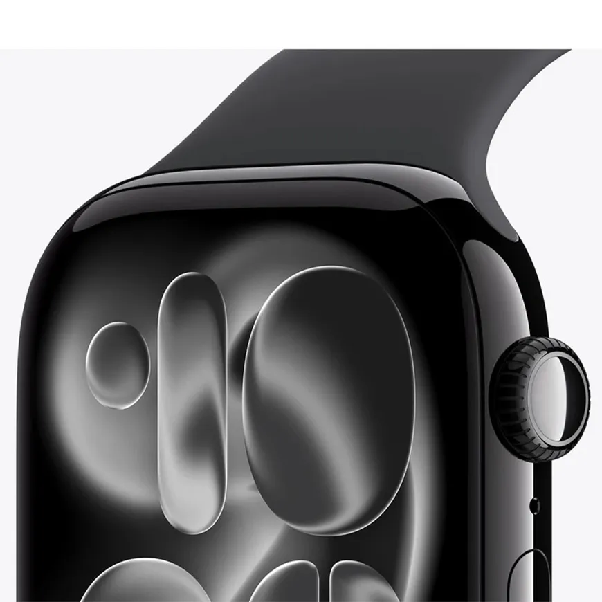 ساعت هوشمند اپل مدل Series 11 Aluminum Case با بند سیلیکونی Black